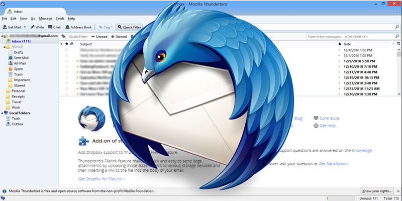 Thunderbird mail